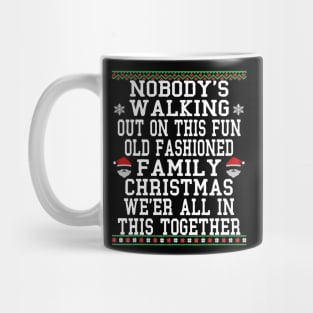 ugly sweater christmas 2024 Mug